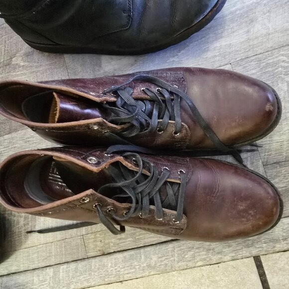 FRYE prison MEN BOOTS 10 - Picture 12 of 12